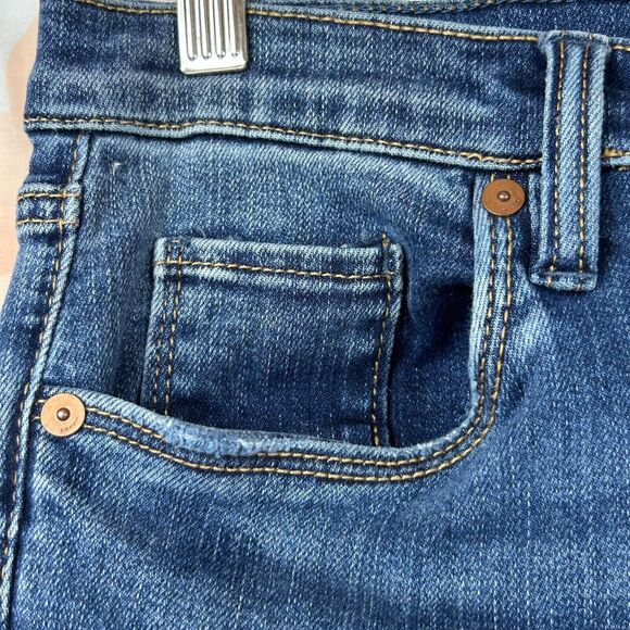 BLANKNYC Jeans Womens 28 Blue Medium Wash Skinny Button Fly High Rise Denim - Picture 6 of 14